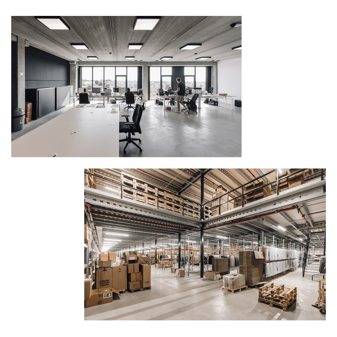hecny benelux warehouse